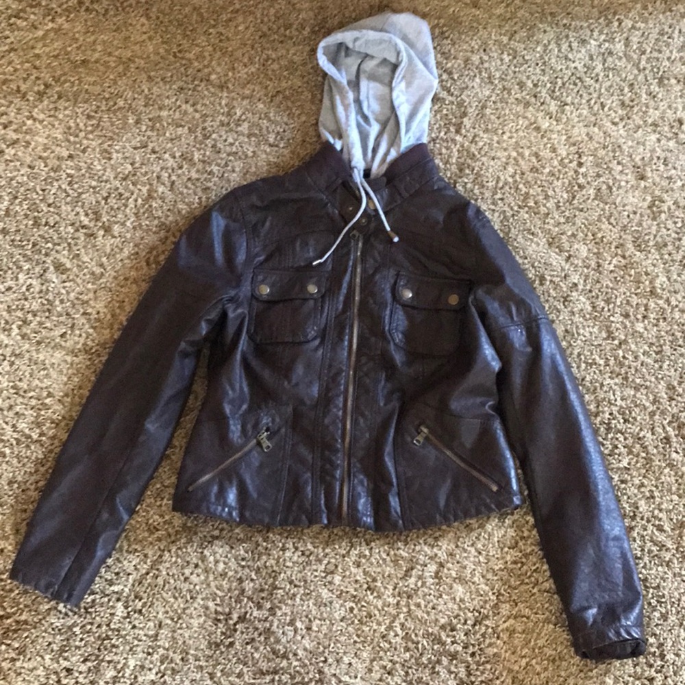 Leather jacket
